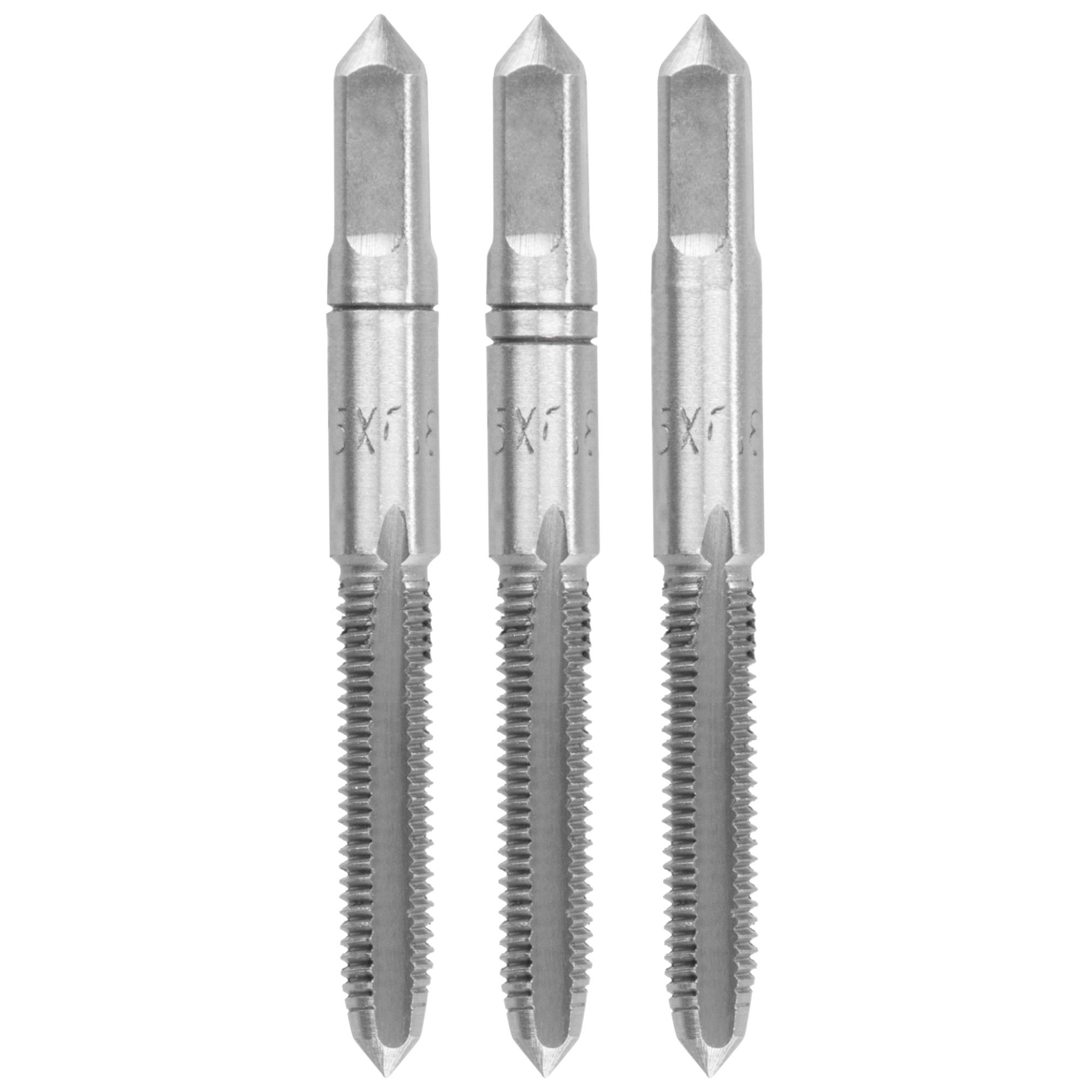 Závitník M 5 × 0,8mm, DIN 352 – sada 3ks, STREND PRO