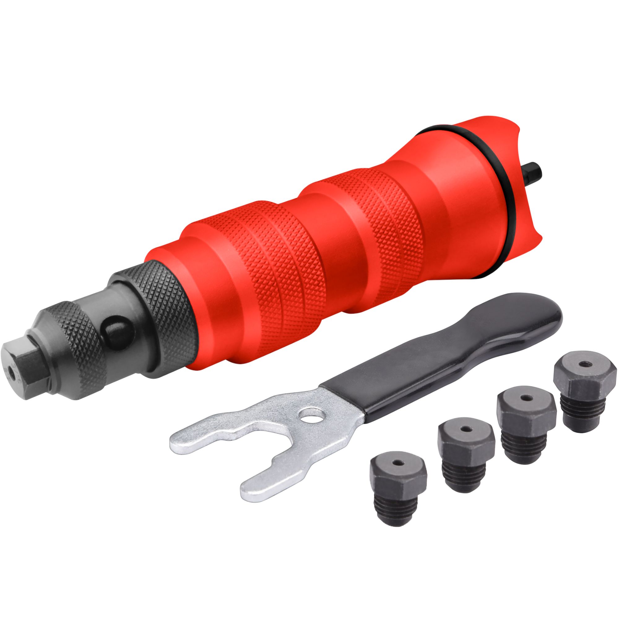 Nástavec nýtovací na vrtačku, pro trhací nýty, 2,4 - 6,4mm, STREND PRO Premium