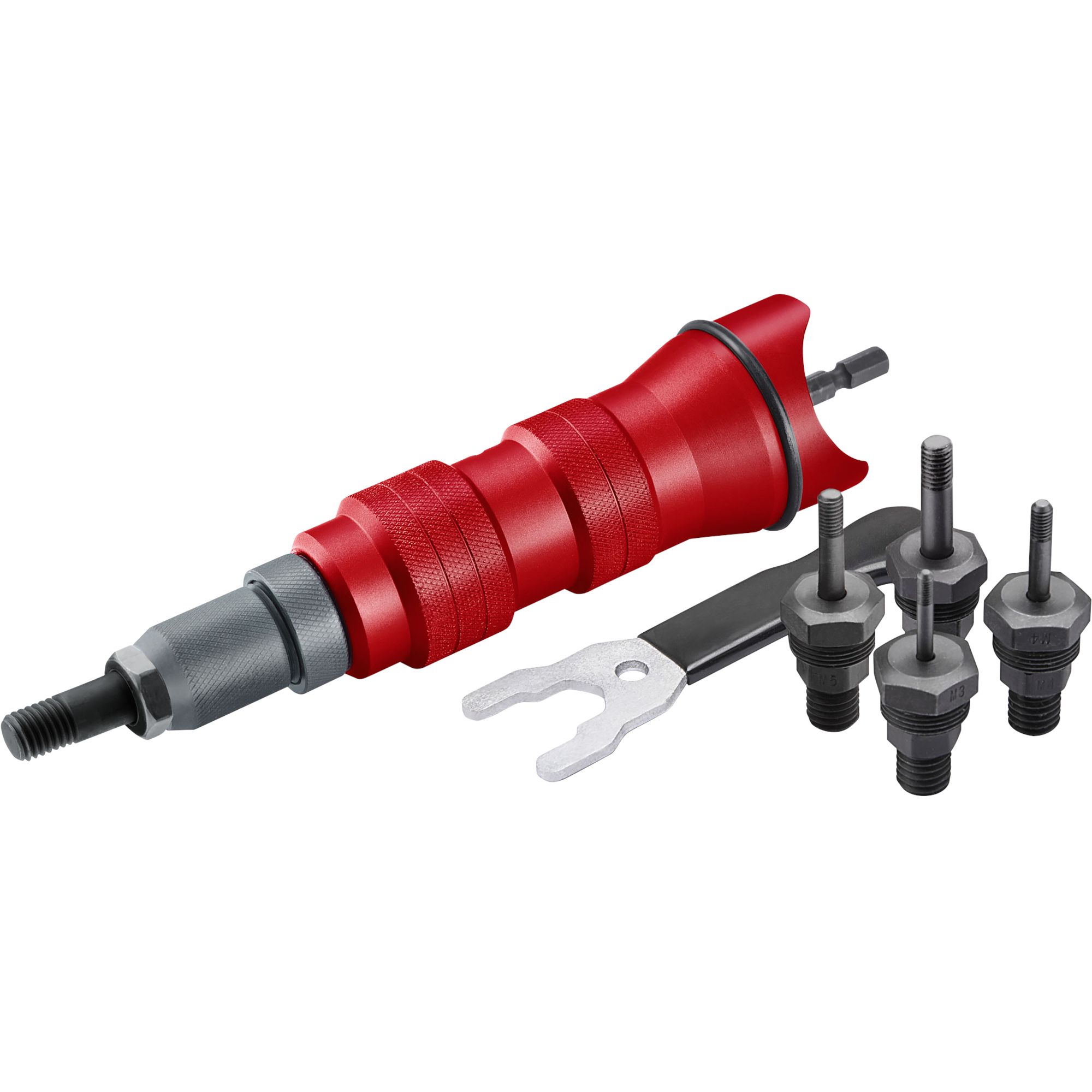 Nástavec nýtovací na vrtačku, pro nýtovací matice, M3 - M10, STREND PRO Premium