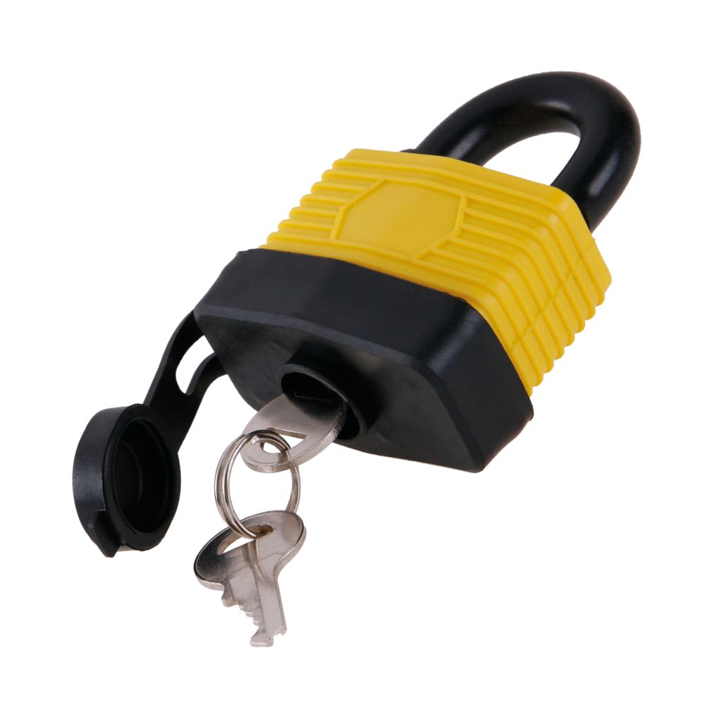 Zámek visací voděodolný 60mm, 3 klíče