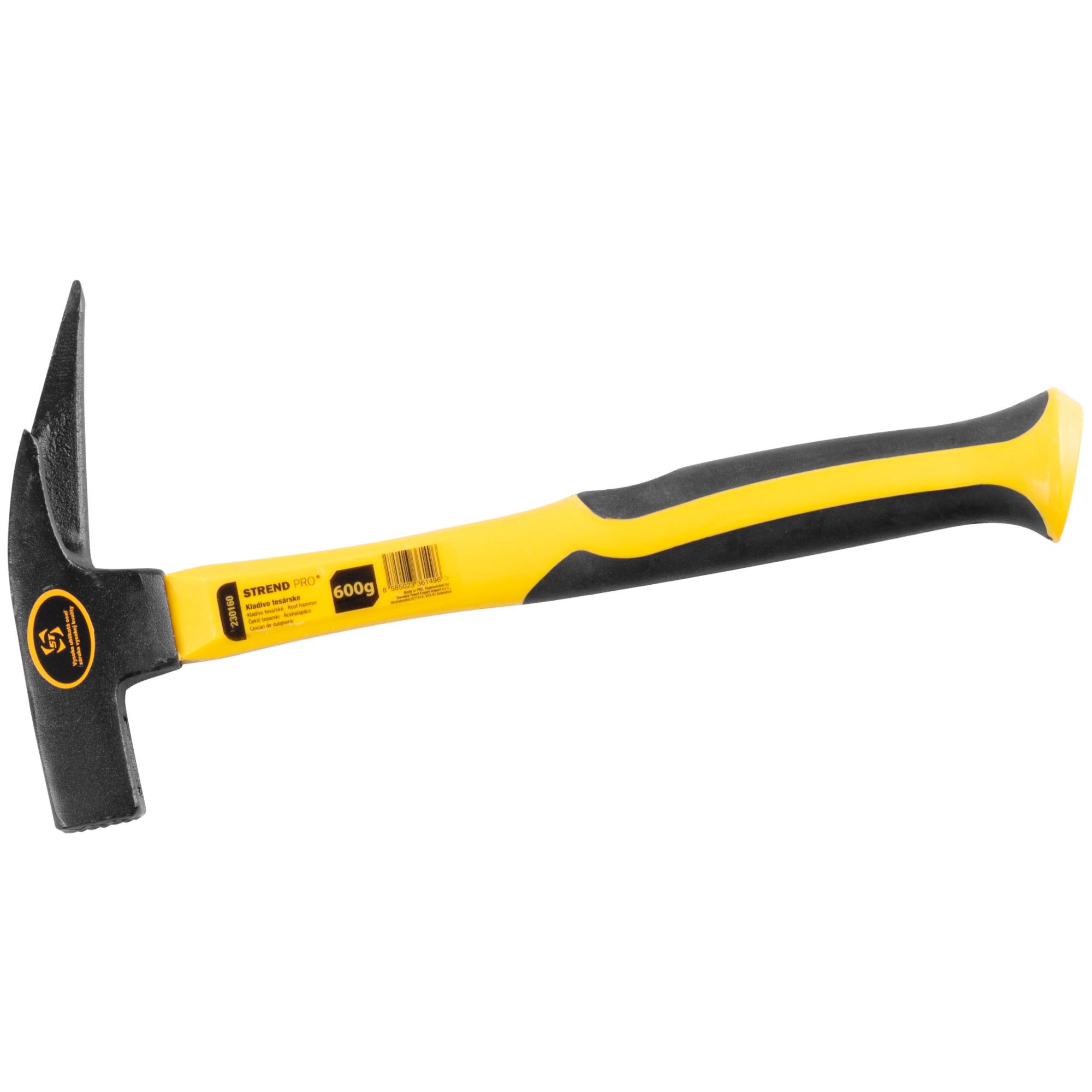 Kladivo pokrývačské 600g, FG násada 33cm, STREND PRO