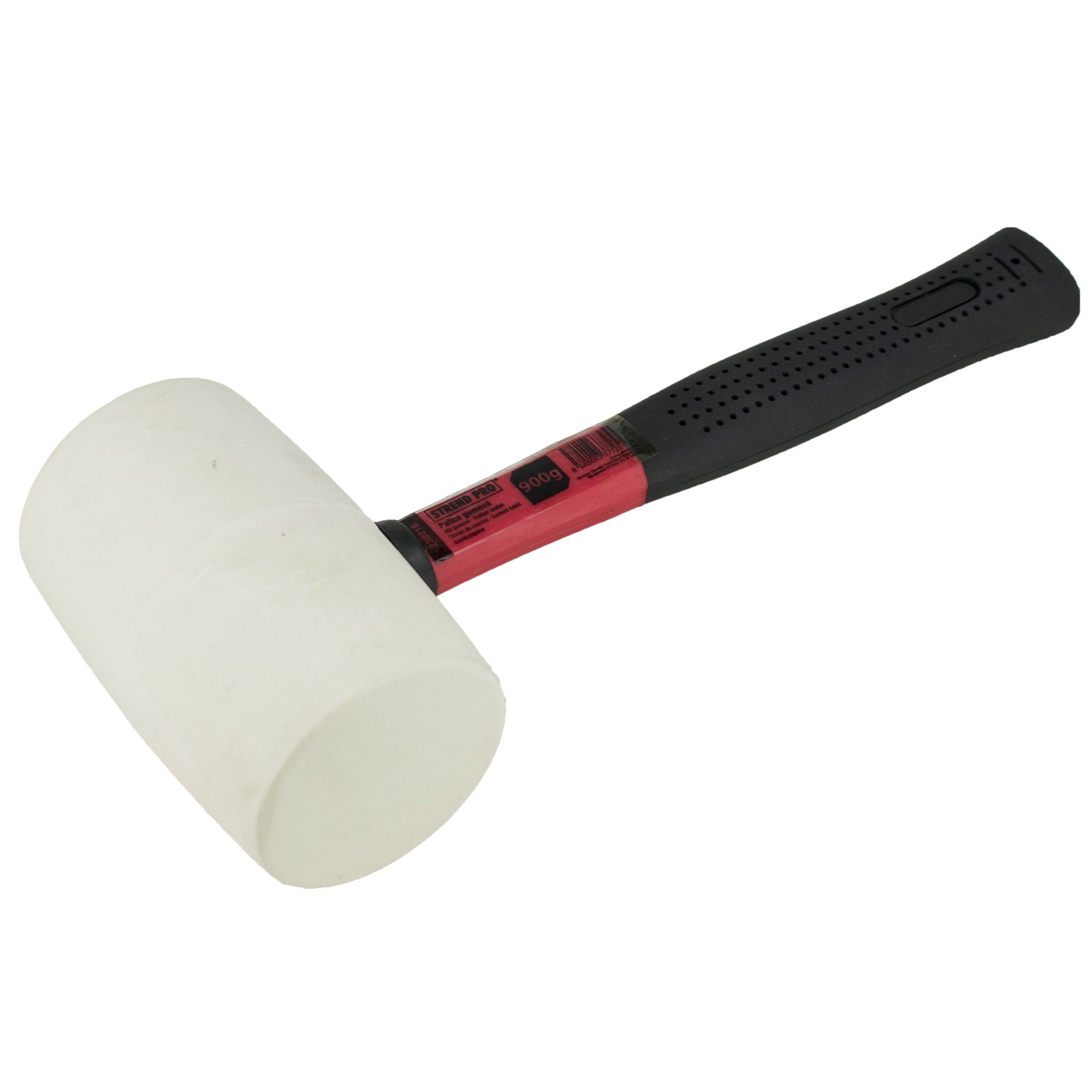 Palice gumová 900g, bílá hlava, FG násada 34cm, STREND PRO