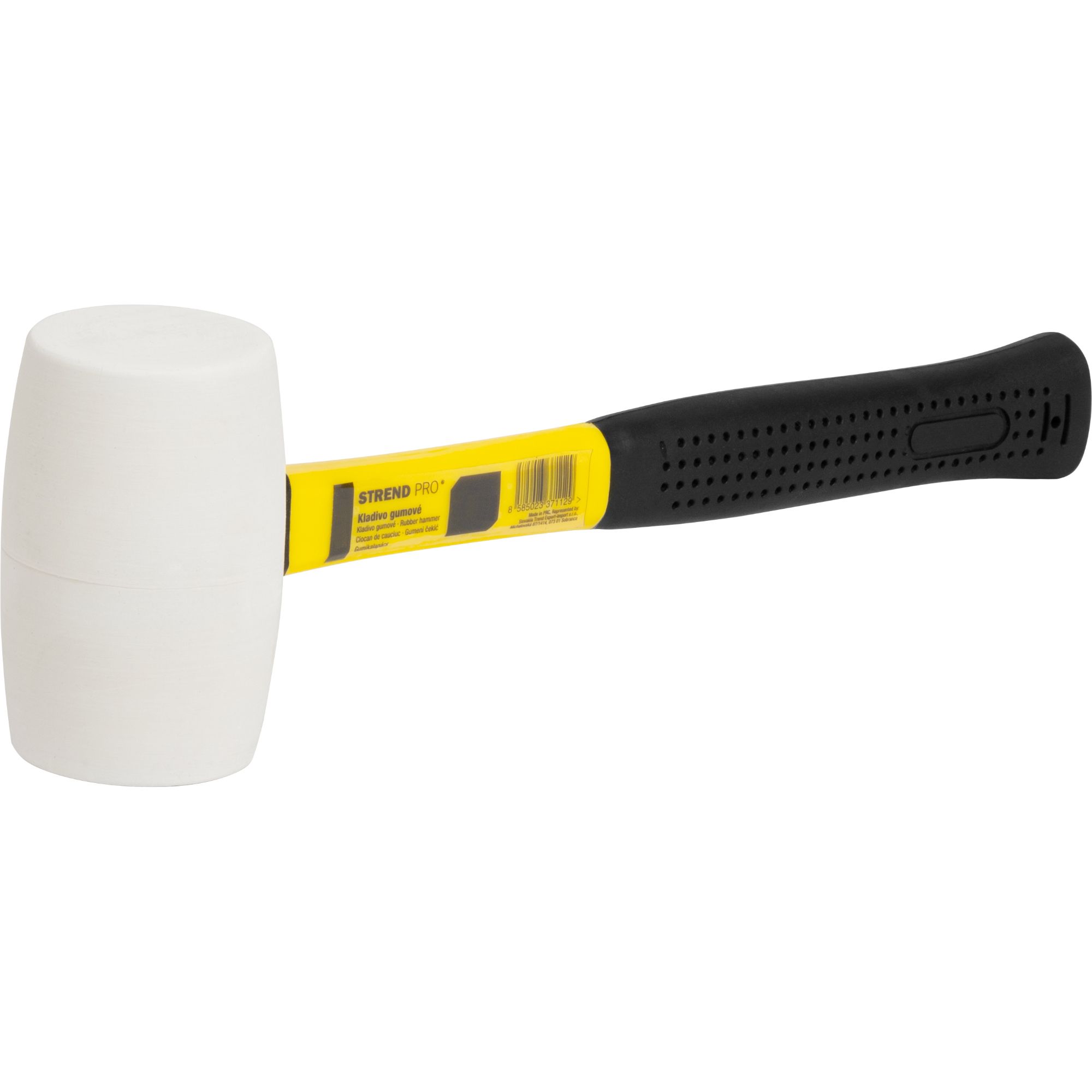 Palice gumová 450g, bílá hlava, FG násada 31cm, STREND PRO