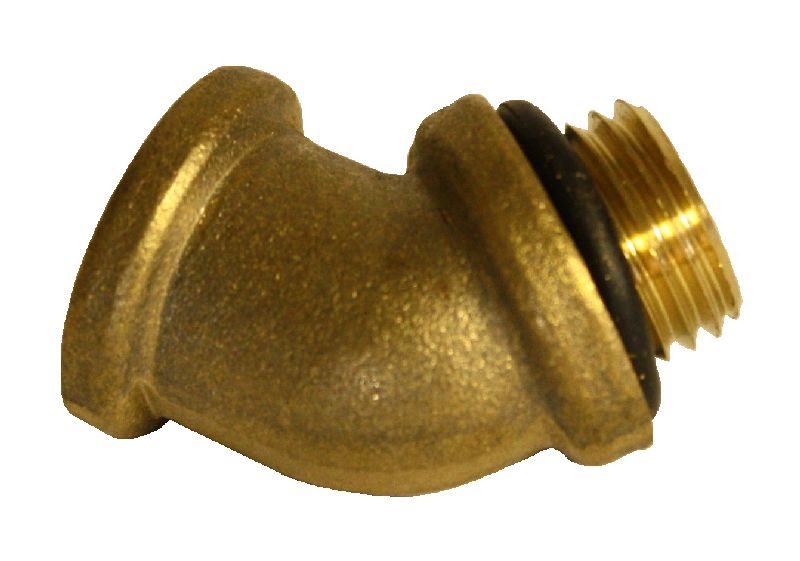 Spojka trubek, úhlová 50°, mosaz, DAL DEGAN PROFI