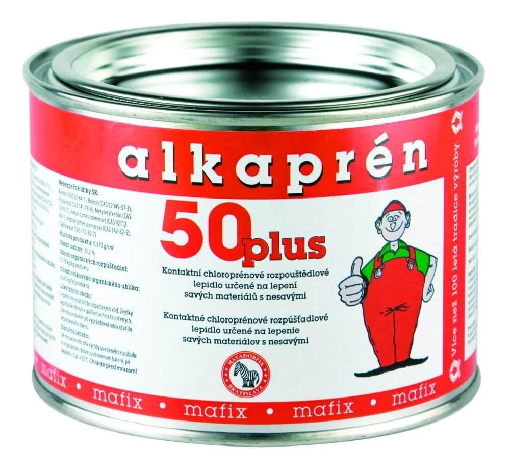 Lepidlo kontaktní ALKAPREN 50 plus, balení 350g, MAFIX