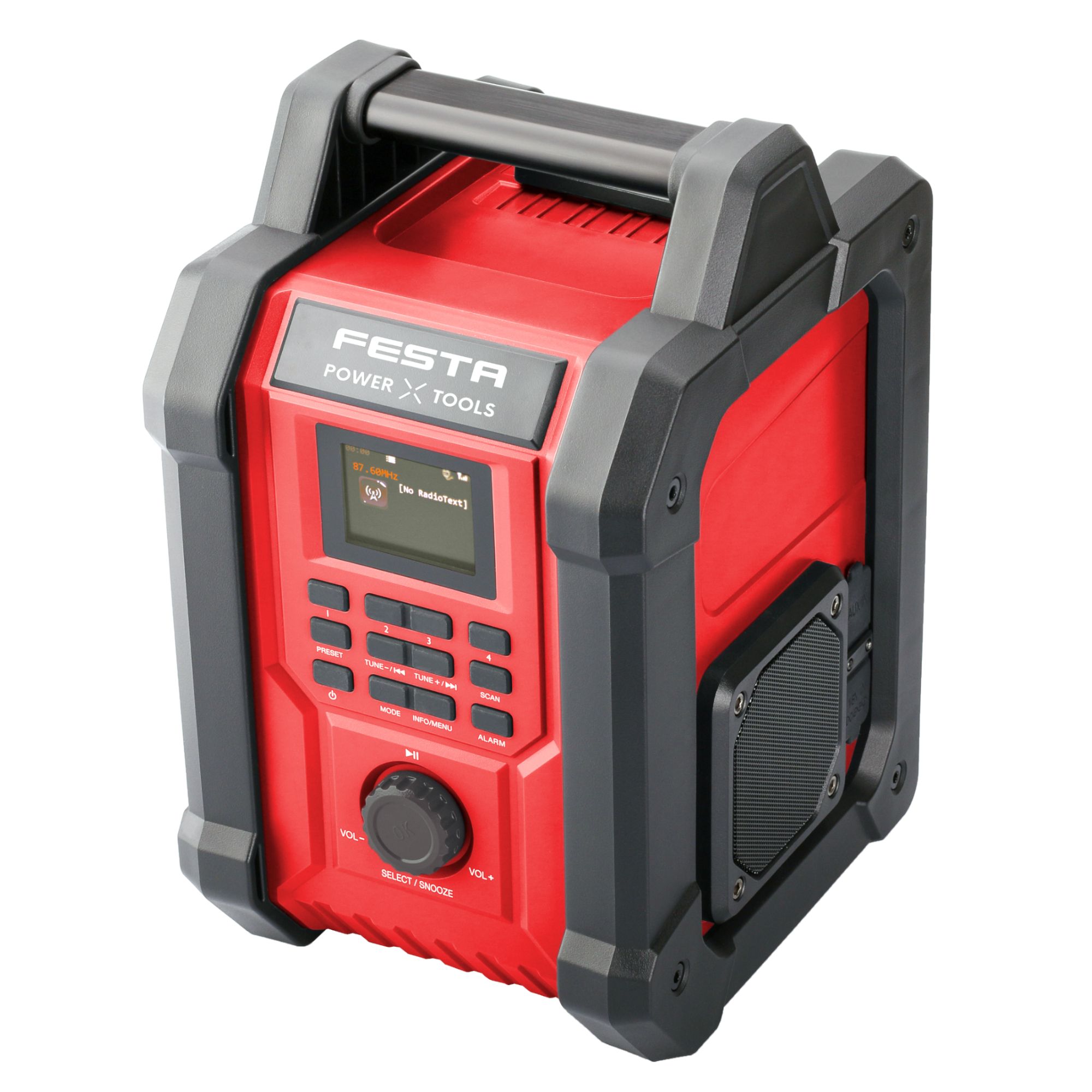 AKU rádio, 20V, 2x15W, DAB+FM, Bluetooth, SHARE20V, FESTA