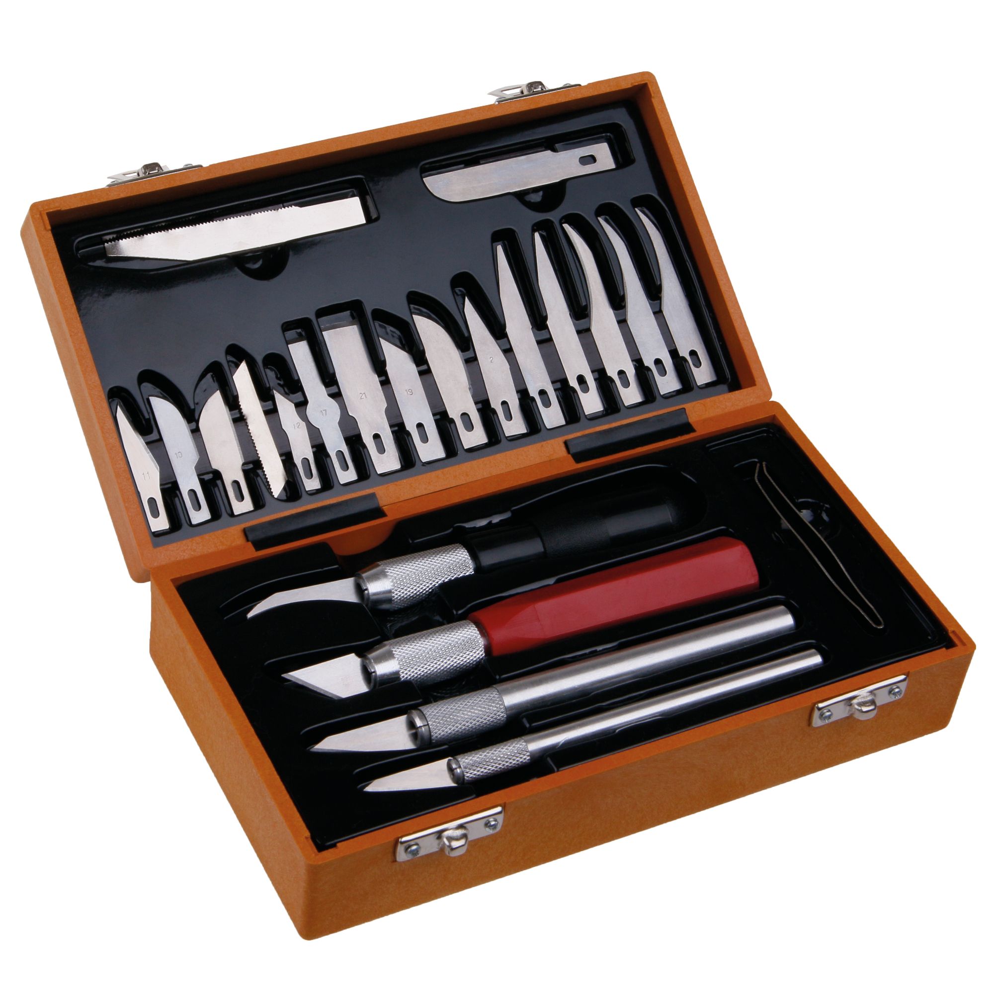 Sada skalpelů a rukojetí pro jemné práce, 23ks