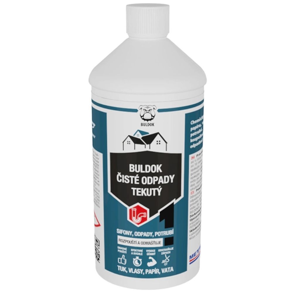 Čisté odpady tekutý, 0,6kg, BULDOK