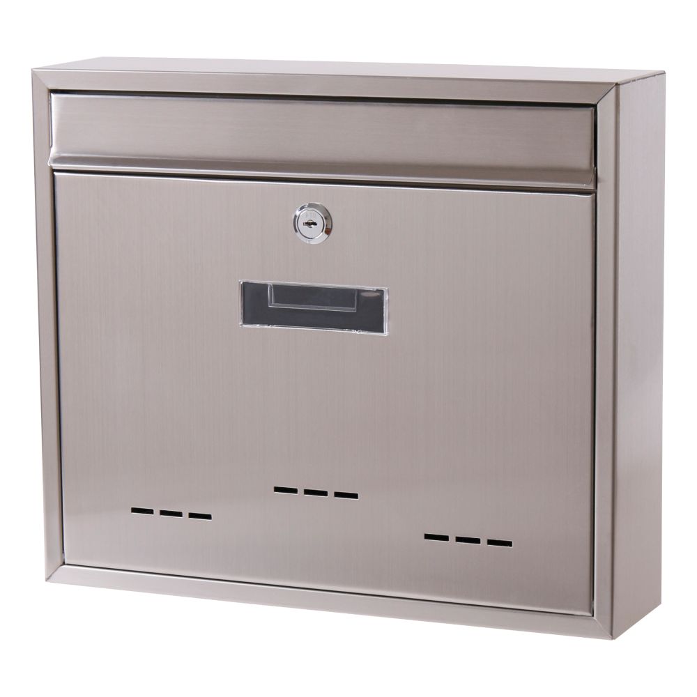 Poštovní schránka nerezová, 360x90x310mm, RADIM V.