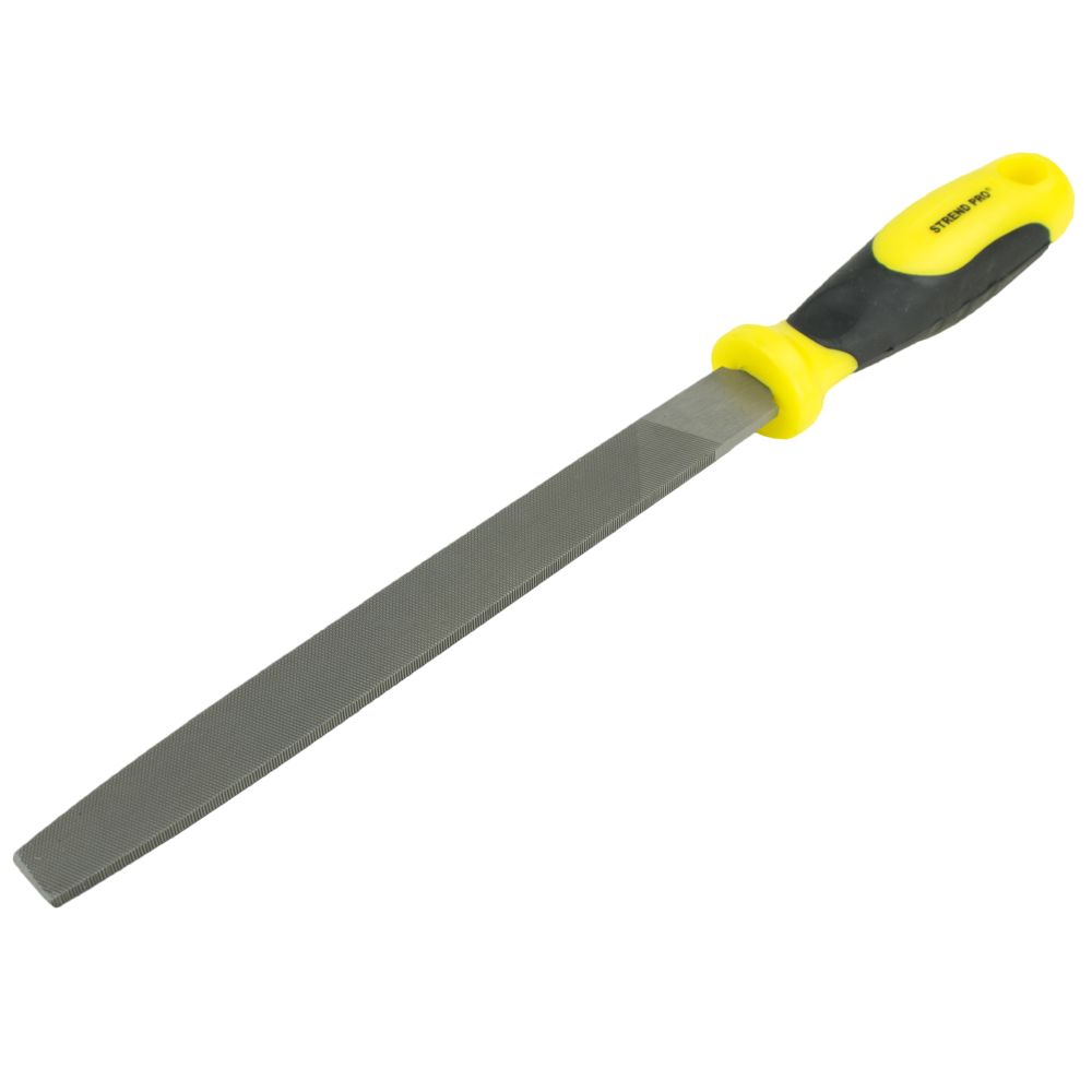 Pilník na kov, 200mm, plochý, sek 2, STREND PRO