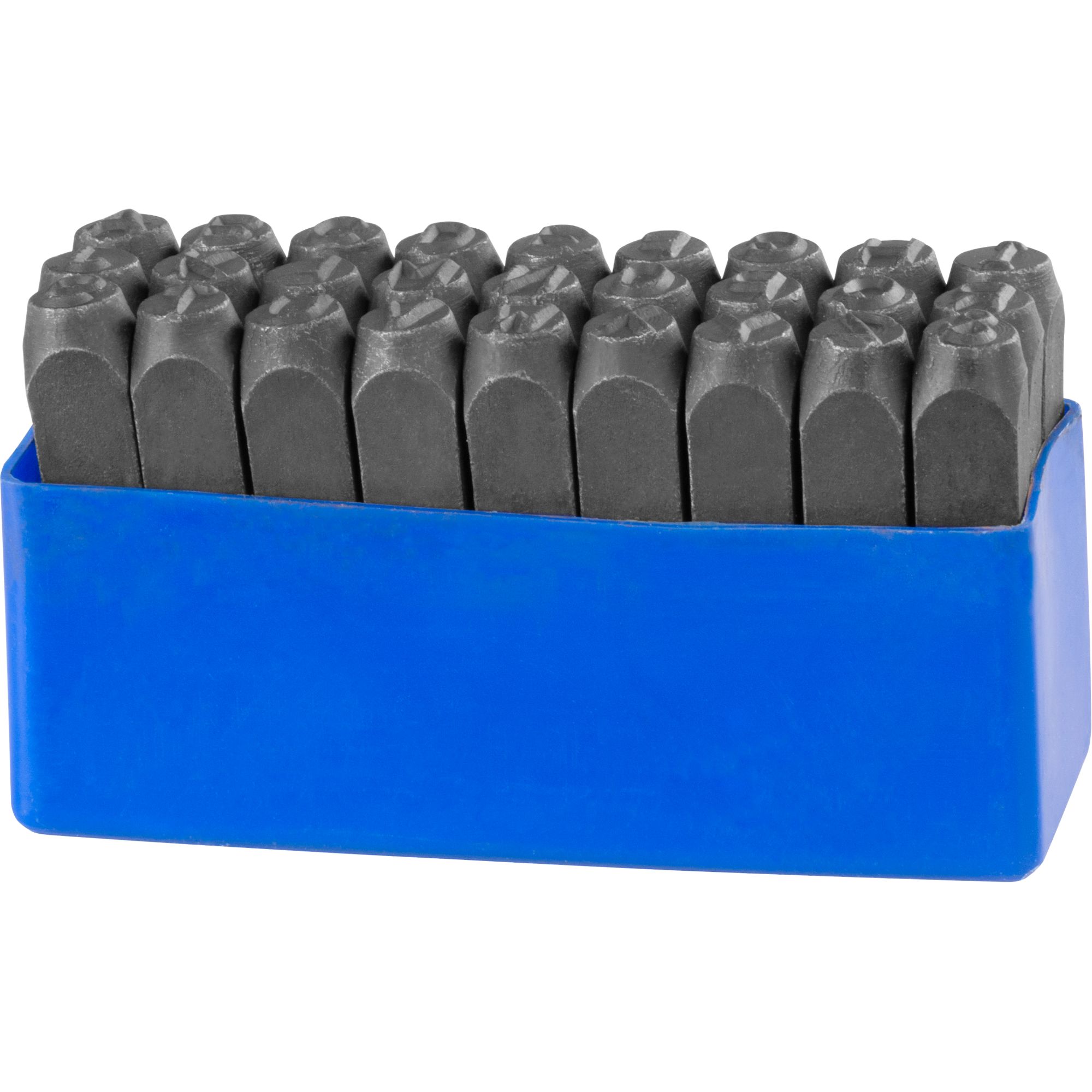 Raznice ocelové 10mm, znaky ABC