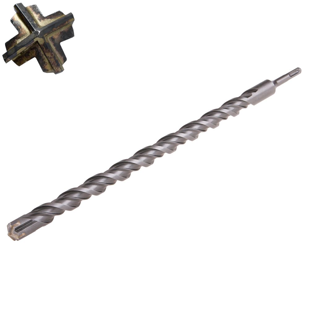 Vrták do betonu SDS+, 24 x 600mm, 4 břity, STREND PRO Premium