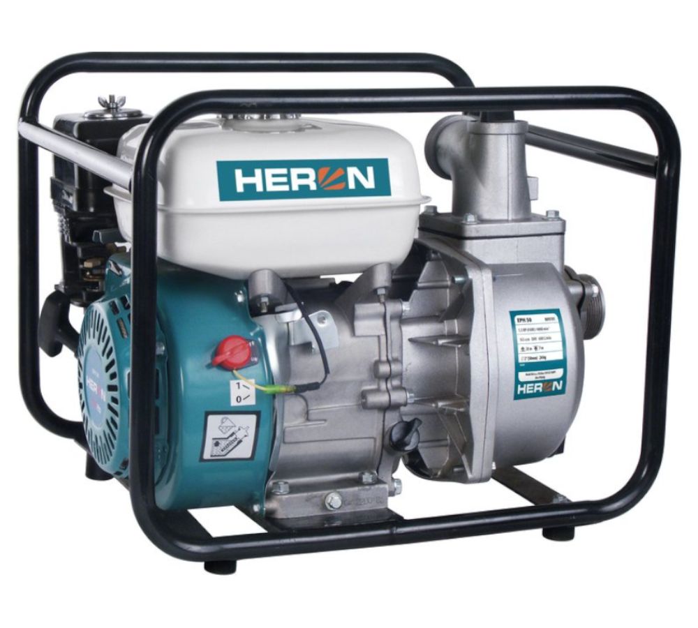 Čerpadlo motorové, proudové, 5,5HP, 600l/min, EPH 50, HERON