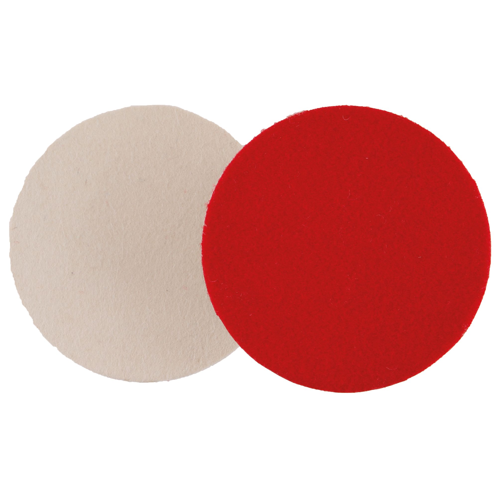 Kotouč leštící, 115mm, filc, suchý zip