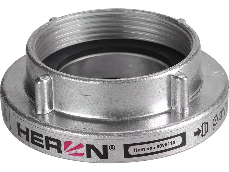 Spojka B75 pevná, vnitřní závit NPT 3", hliník, HERON