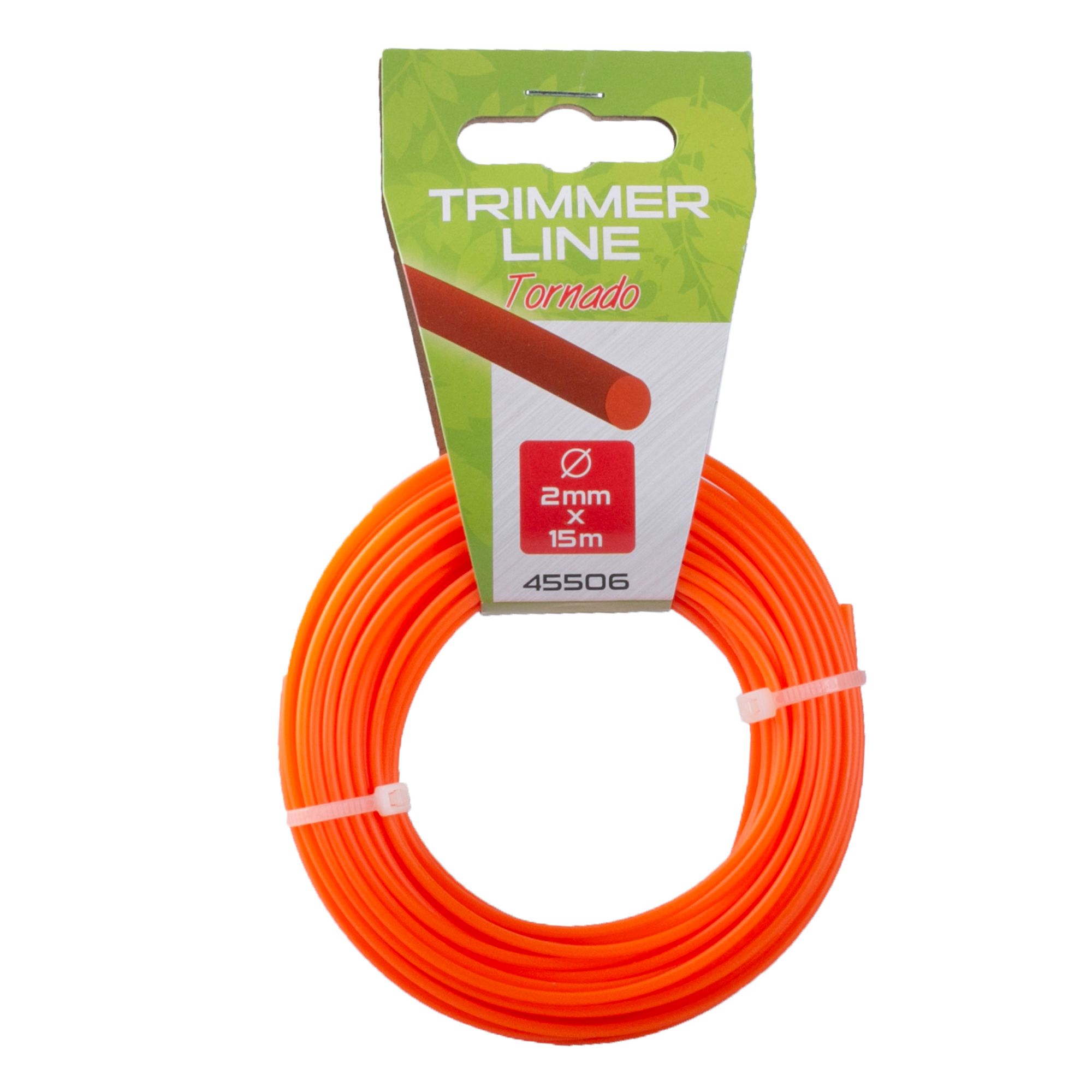 Struna žací, 2,0mm, kruh, 15m, ROSA