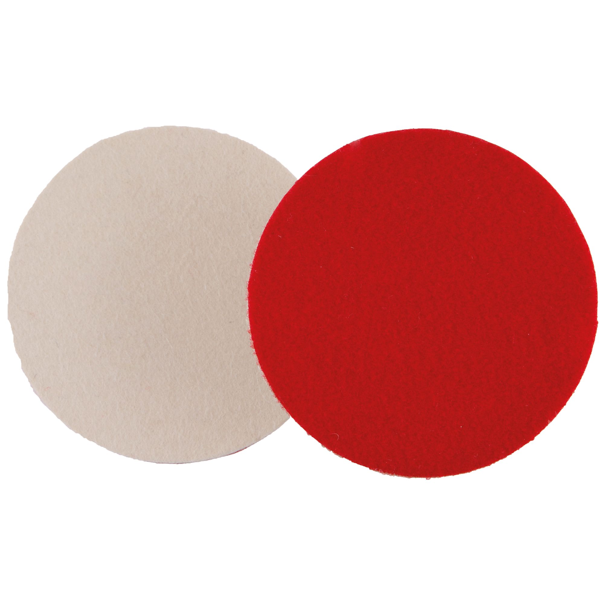 Kotouč leštící, 125mm, filc, suchý zip