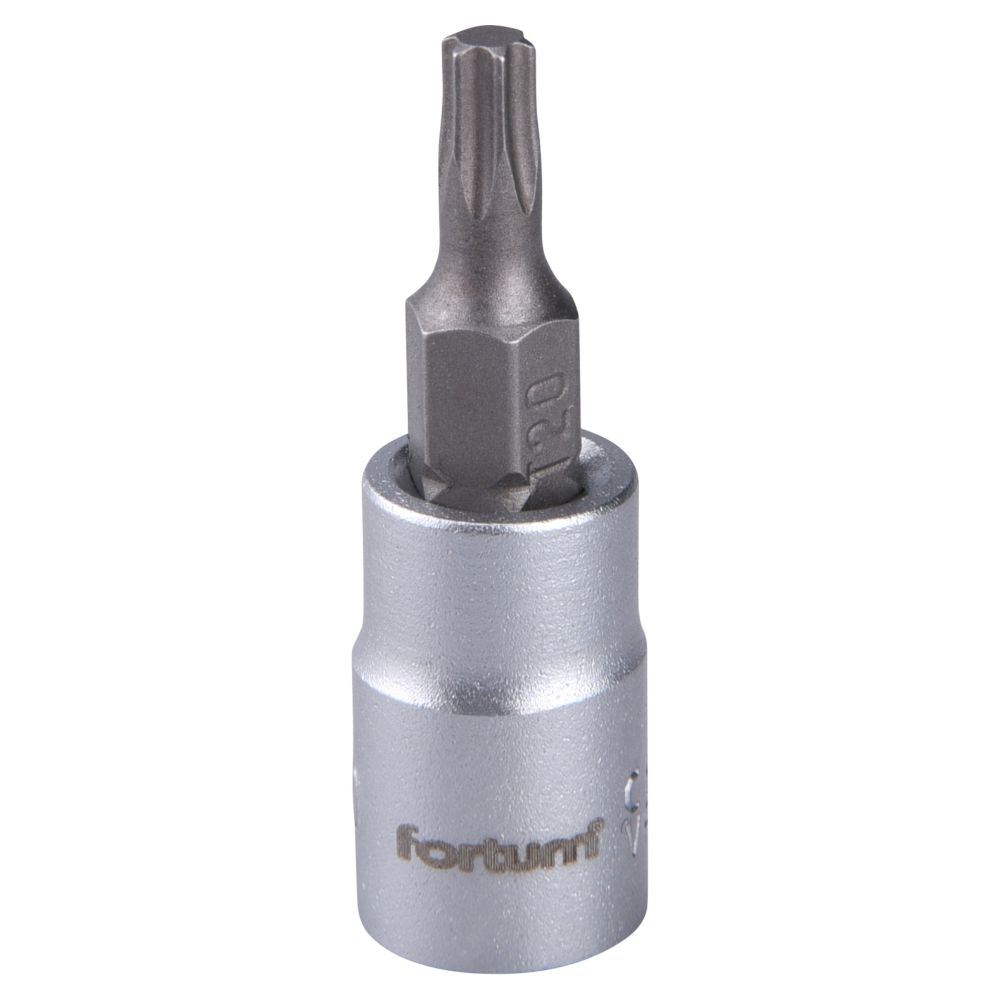 Gola hlavice 1/4", TORX zástrčná, T20, CrV, FORTUM