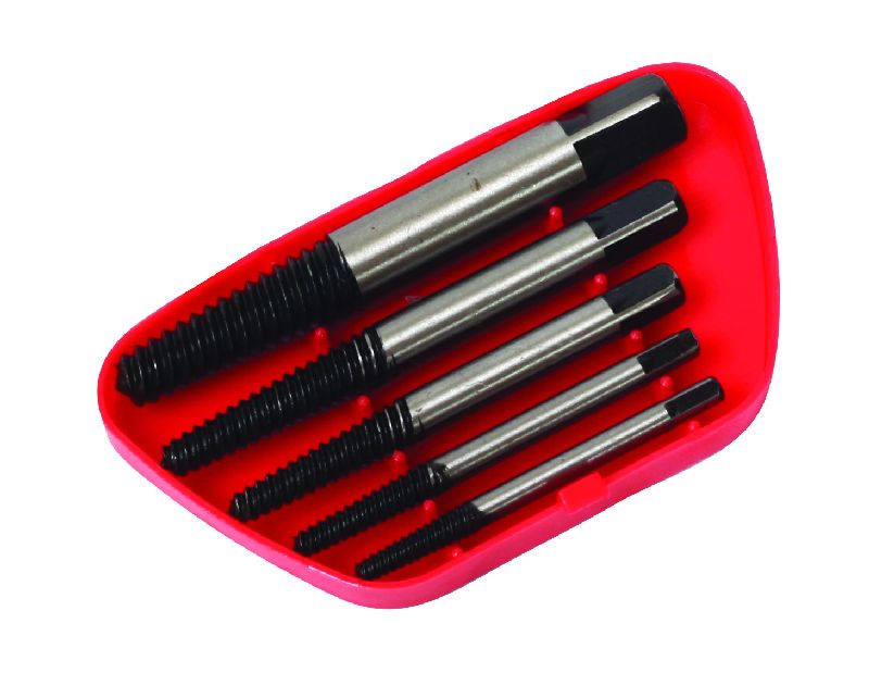 Vytahovák zalomených šroubů, 4 - 11mm, sada 5ks