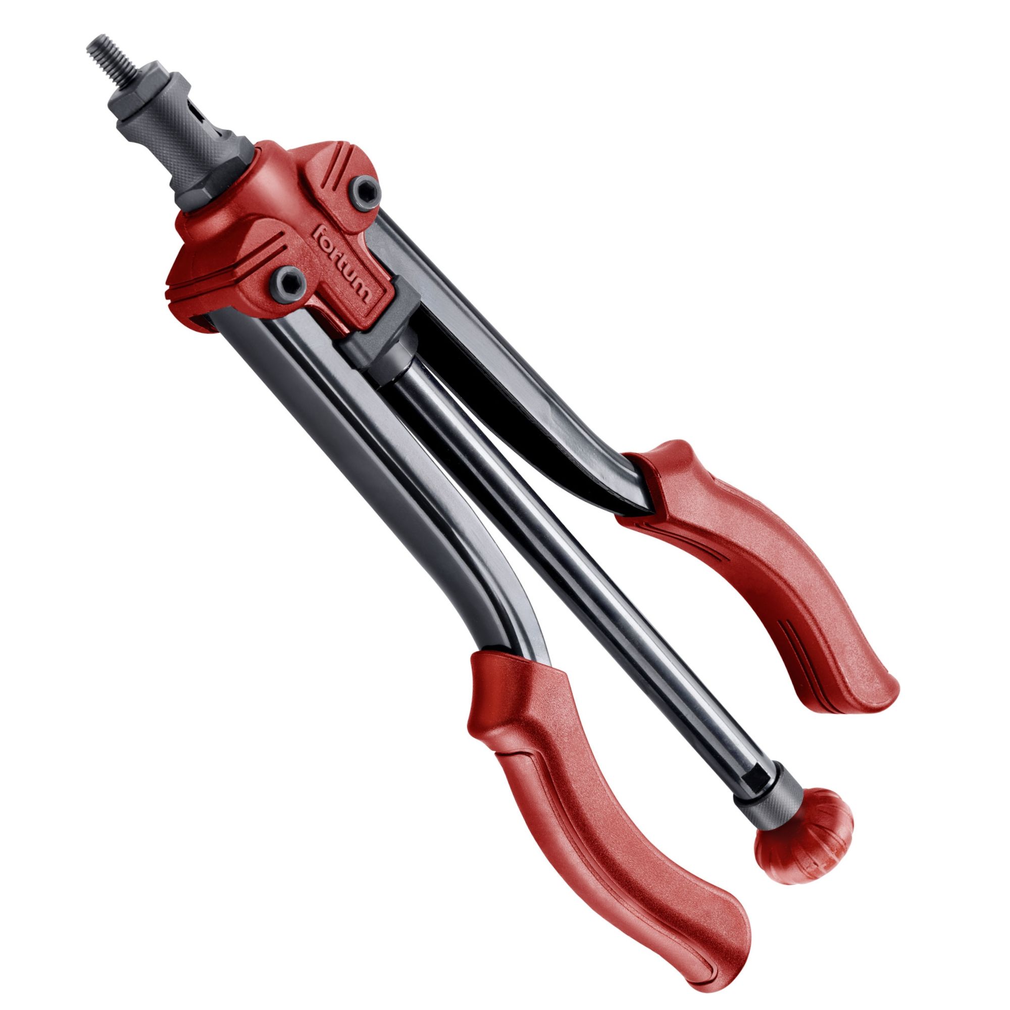 Kleště nýtovací na matice, pákové, 350mm, M3-M12, rychloupínací, Cr-MoV, FORTUM