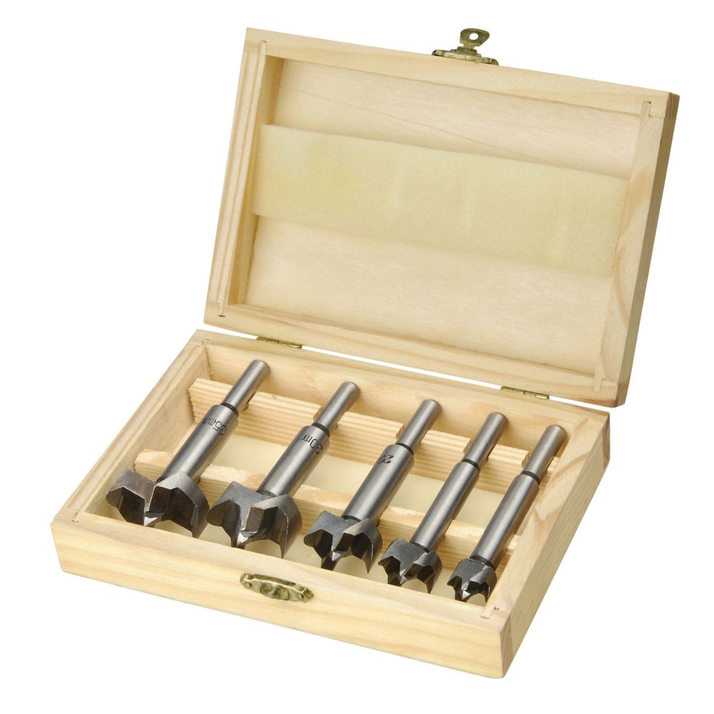 Sukovníky do dřeva, sada 5ks, průměr 15 - 35mm, EXTOL CRAFT