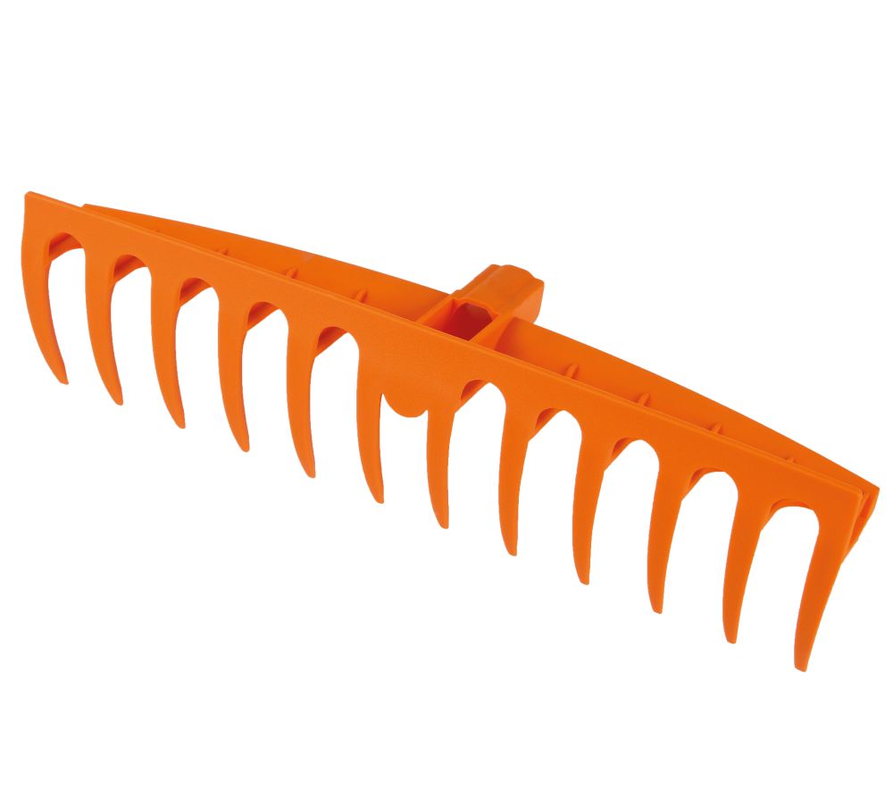 Hrábě plastové, 12 zubů, 41cm, systém ON-OFF, bez násady, FESTA