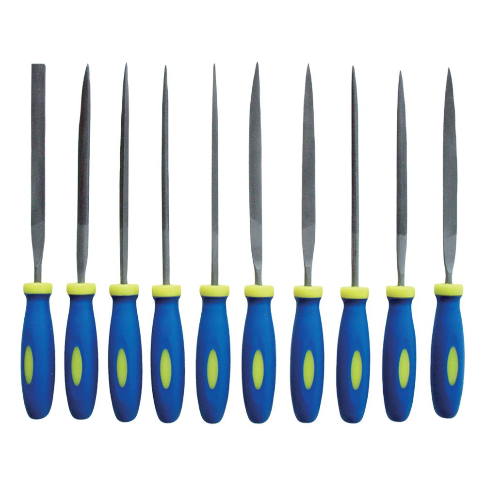 Pilníky na kov jehlové, sada 10ks, EXTOL CRAFT