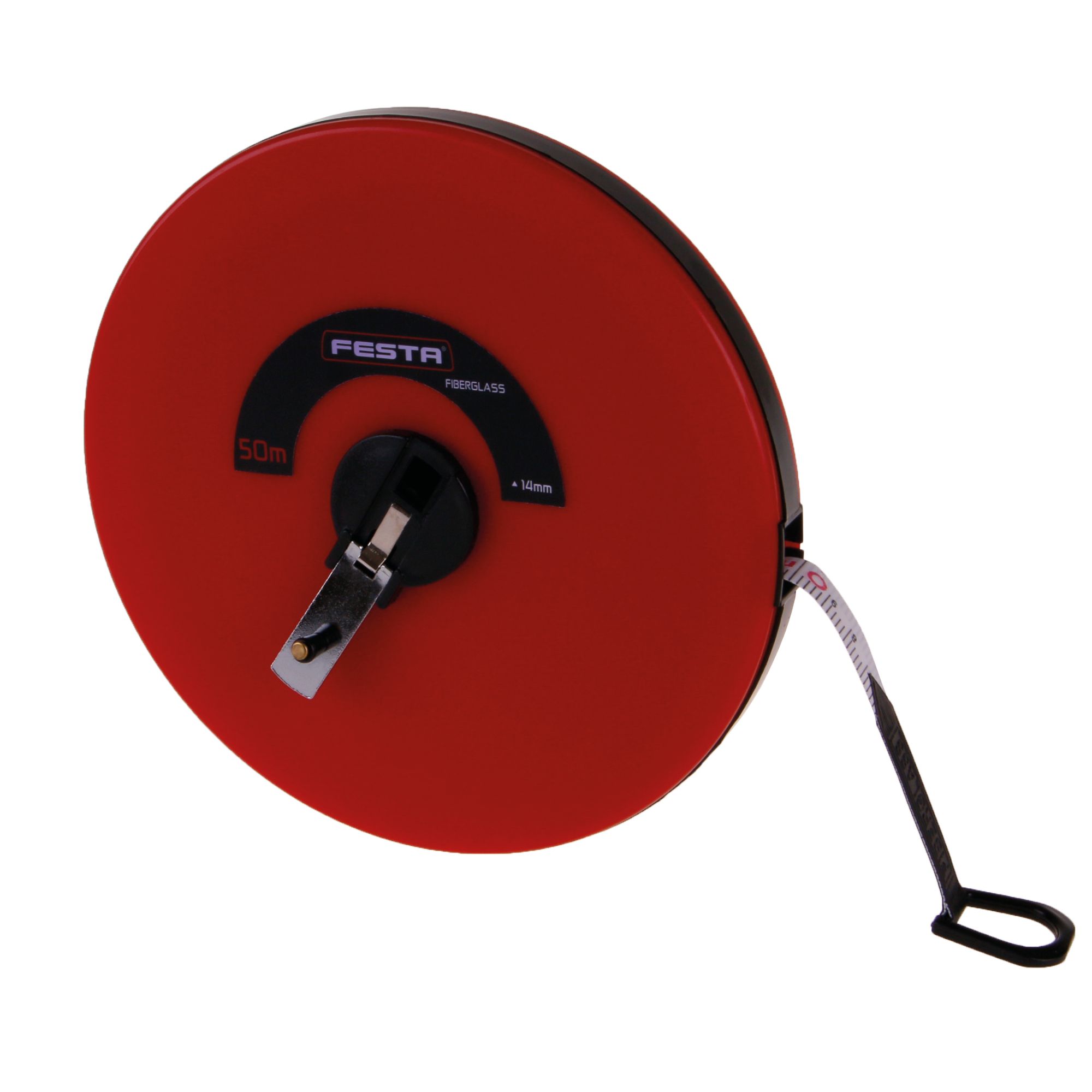 Pásmo měřicí sklolaminátové, 50m×13mm, FESTA