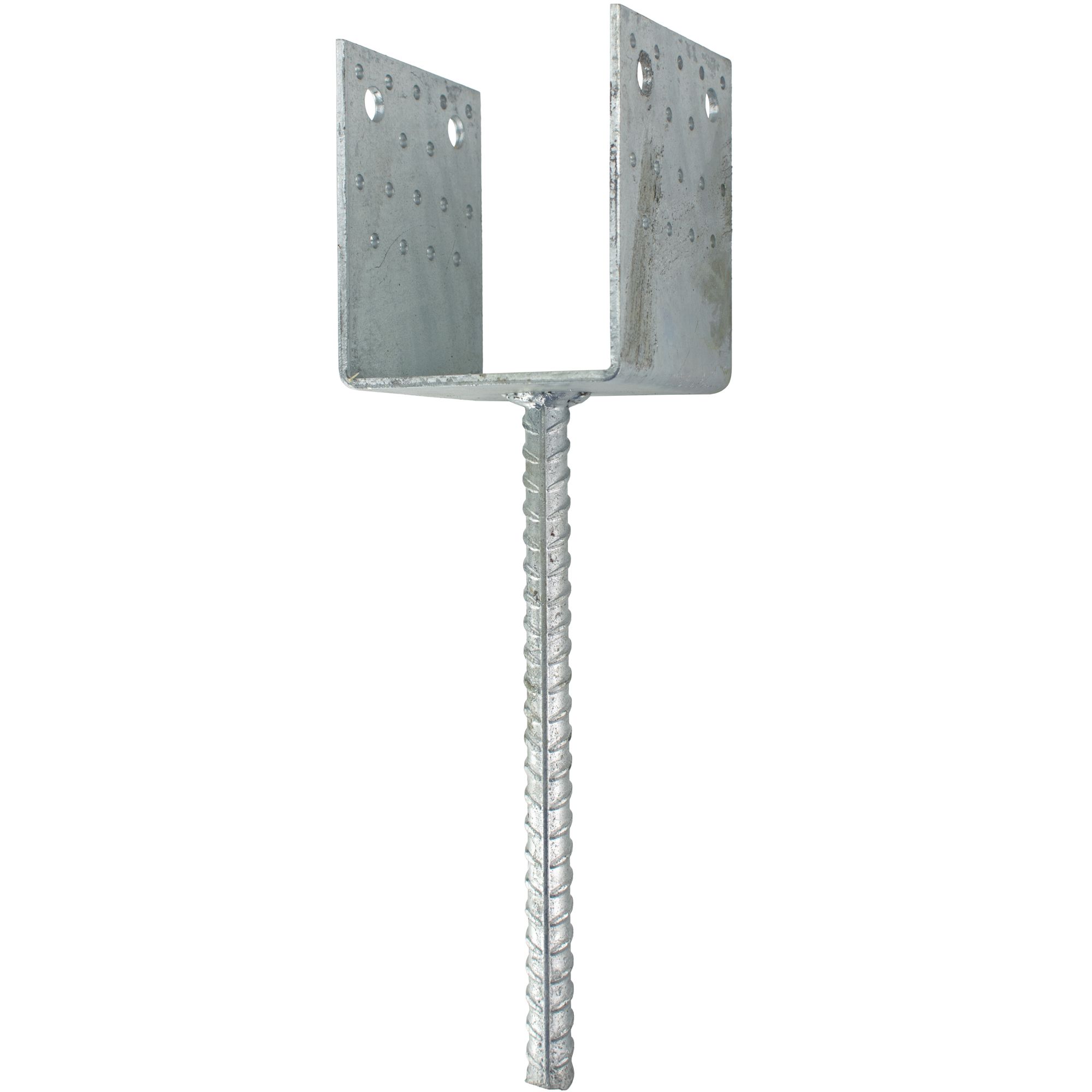 Patka kotevní s trnem, 100x100mm, ZN