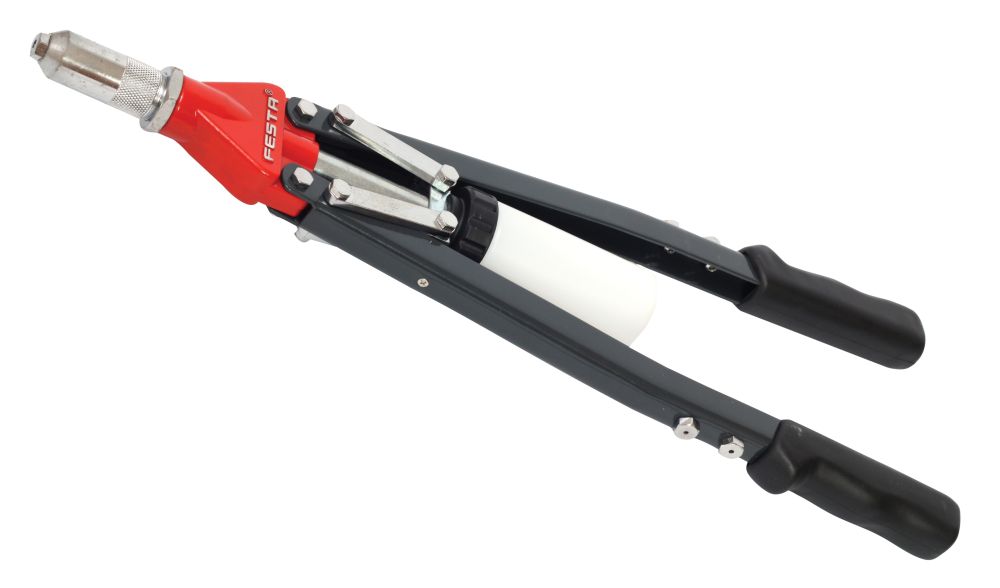 Kleště nýtovací, pákové, 530mm, 2,4-6,4mm, Cr-Mo, FESTA