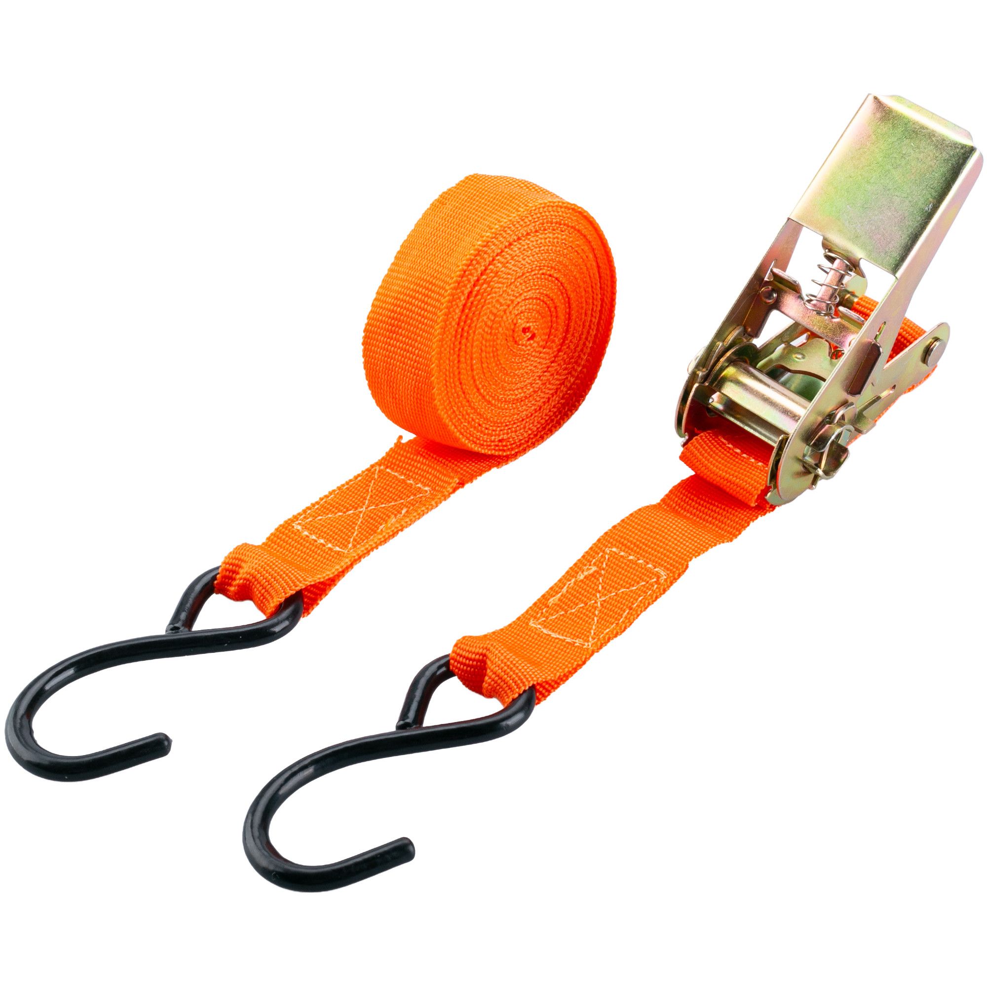 Pás upínací s ráčnou a háky, 25mm × 5m