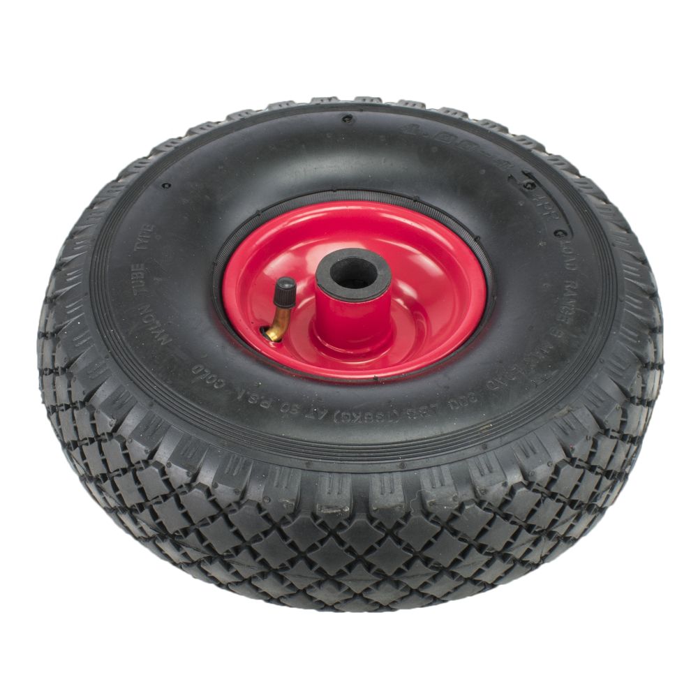 Kolo na rudl nafukovací s duší, 280x90mm (4.00-4), 210kg, kovový disk