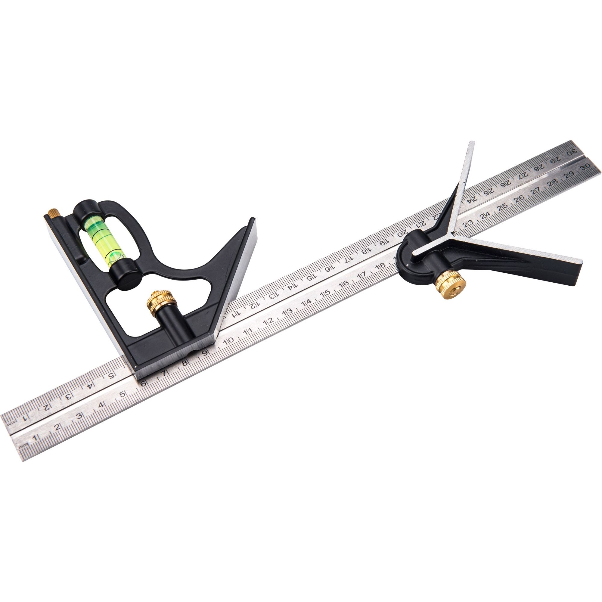 Úhelník kombinovaný, 300mm, kov, EXTOL PREMIUM