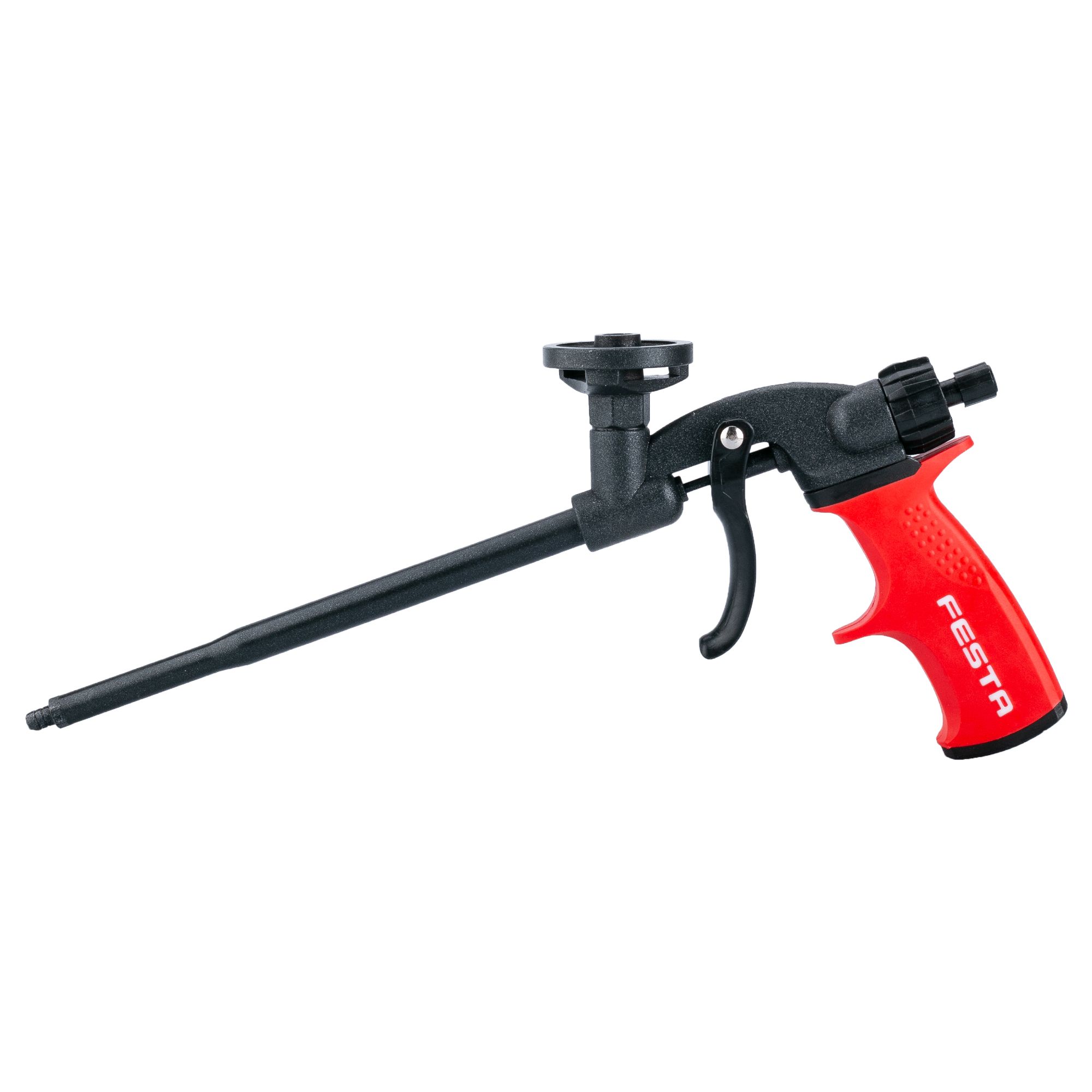 Pistole na PU pěnu, teflon, gumová rukojeť, FESTA