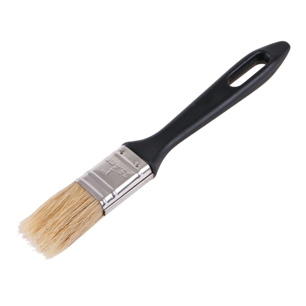 Štětec plochý, 1", plastová rukojeť