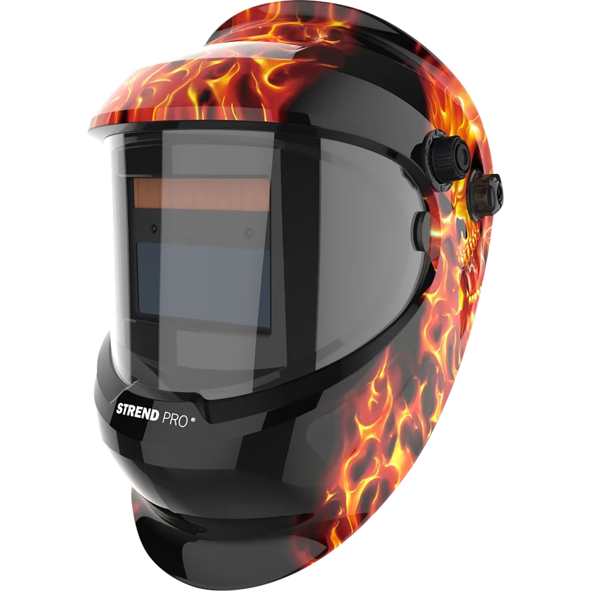 Svářečská kukla samostmívací GALAXY FIRE SKULL, AutoDark, STREND PRO