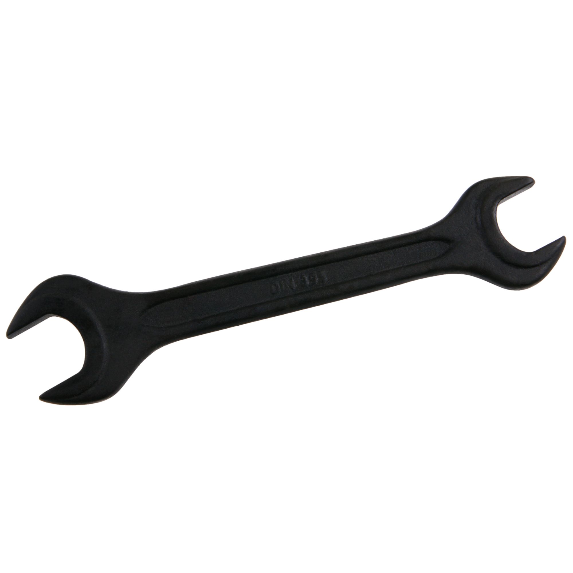 Klíč plochý, 19 x 24mm, DIN 895, černý, STREND PRO