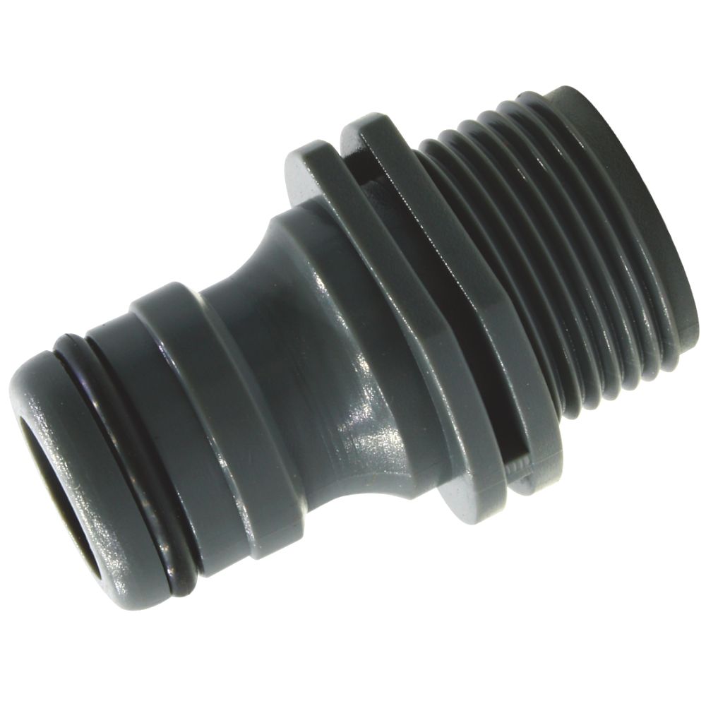 Šroubení plastové, sys. MAXI 3/4", závit vnější 3/4", AQUACRAFT 550940