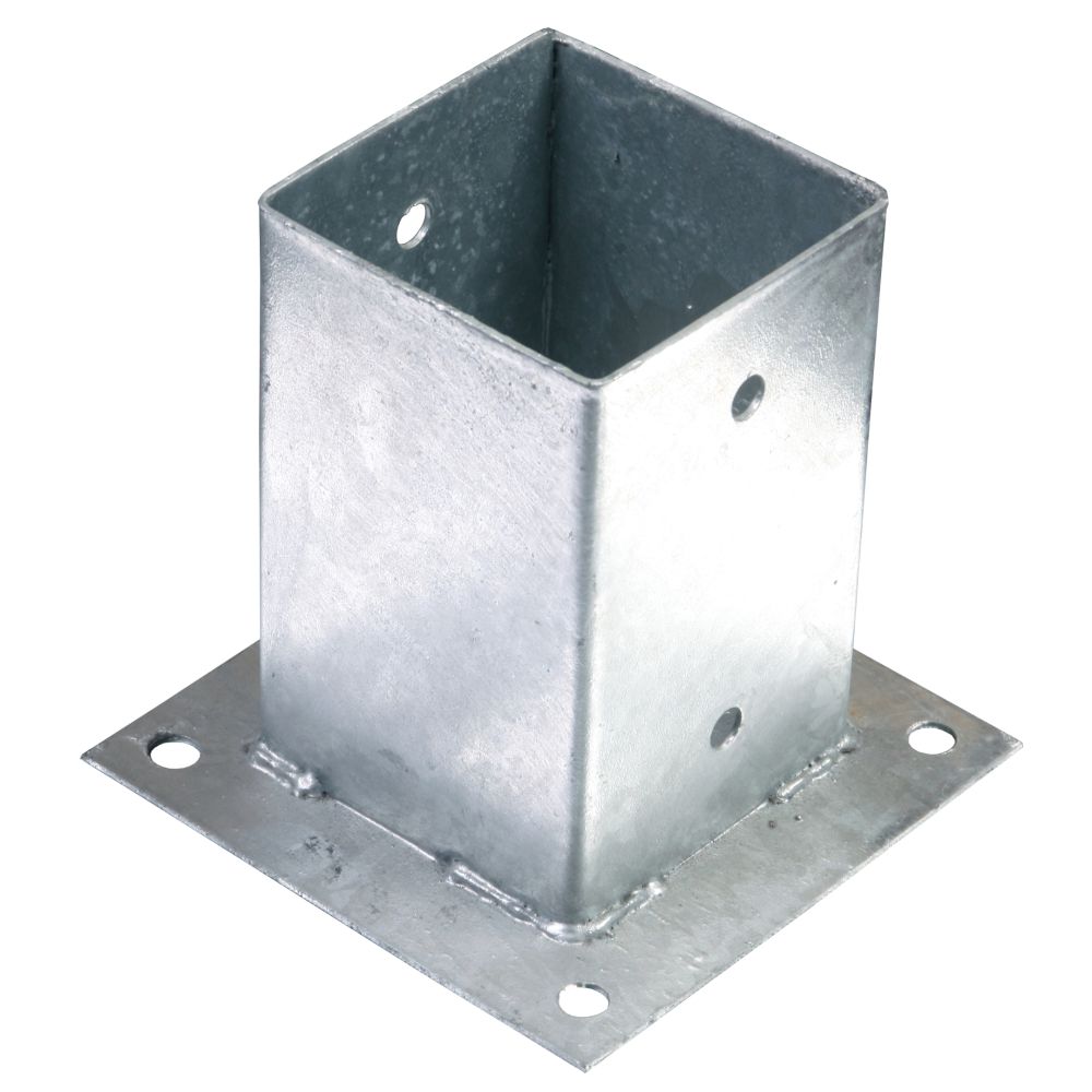 Patka kotevní s deskou, 120x120mm, ZN