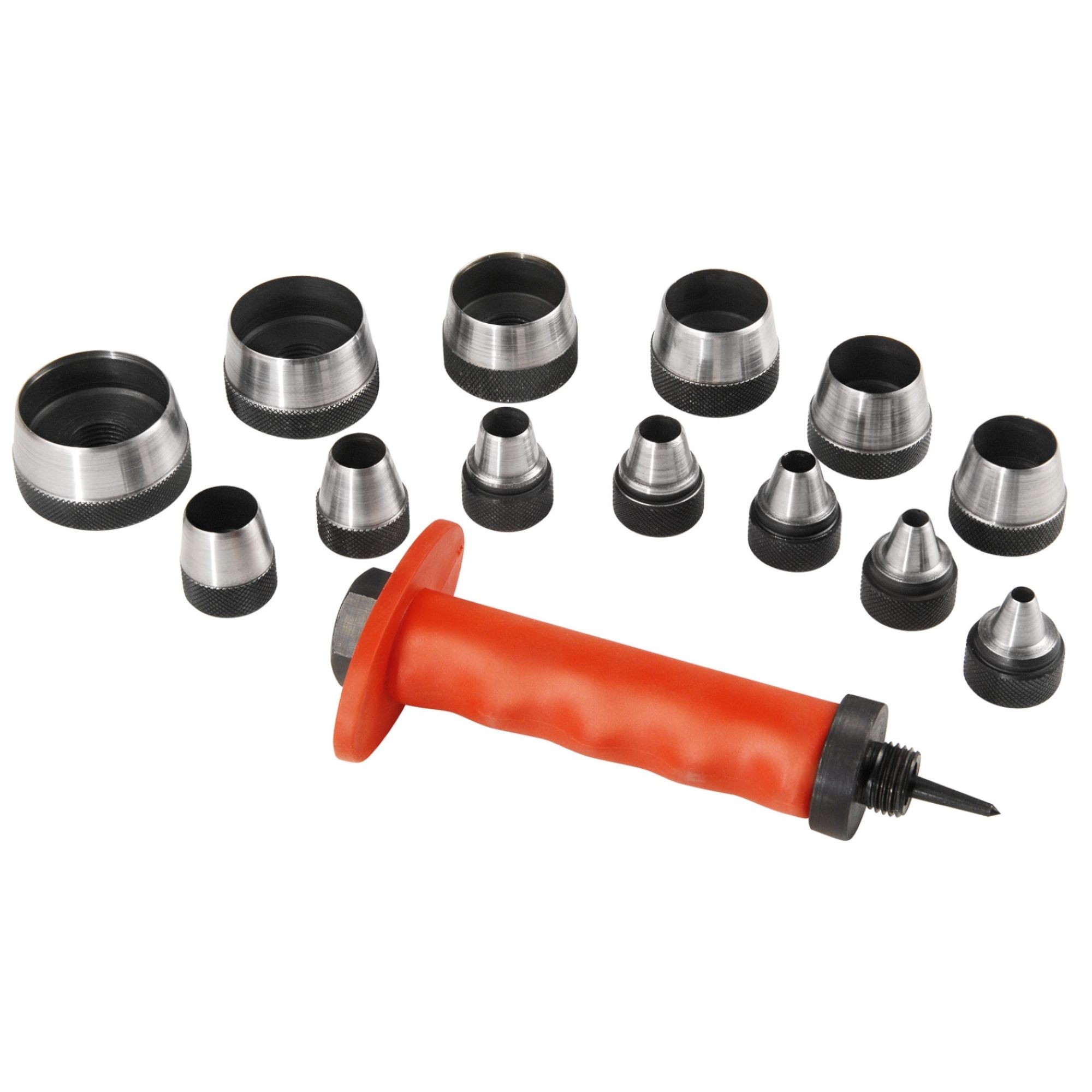 Děrovače kůže, 5 - 35mm, sada 13ks, EXTOL PREMIUM