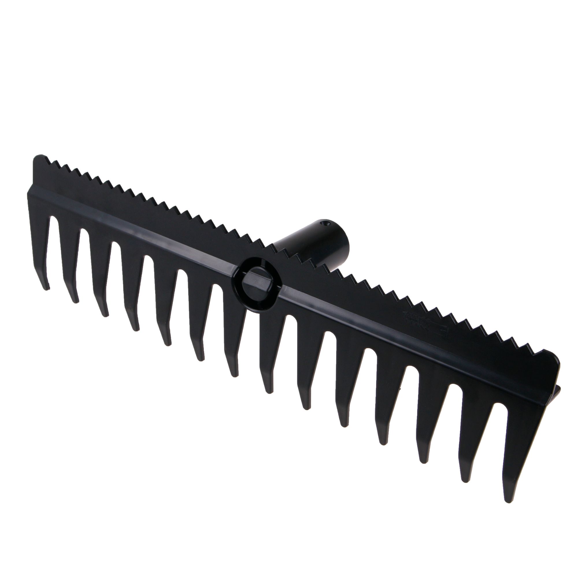 Hrábě s hranou, 13 zubů, plast, bez násady