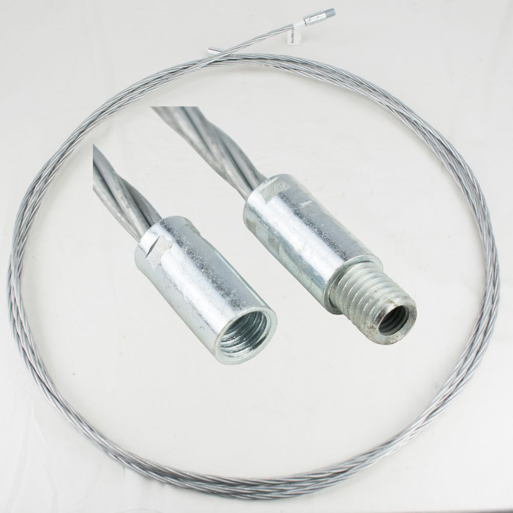 Nástavec na komínový kartáč ocelový, délka 10m