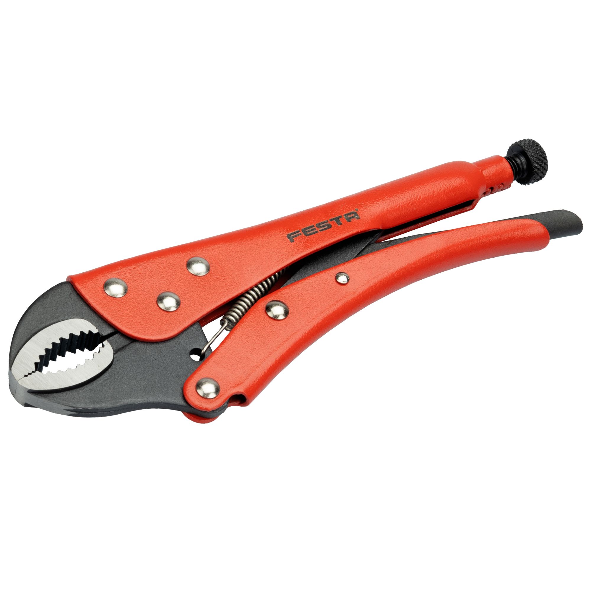 Kleště rychloupínací, 220mm, oválná čelist, FESTA