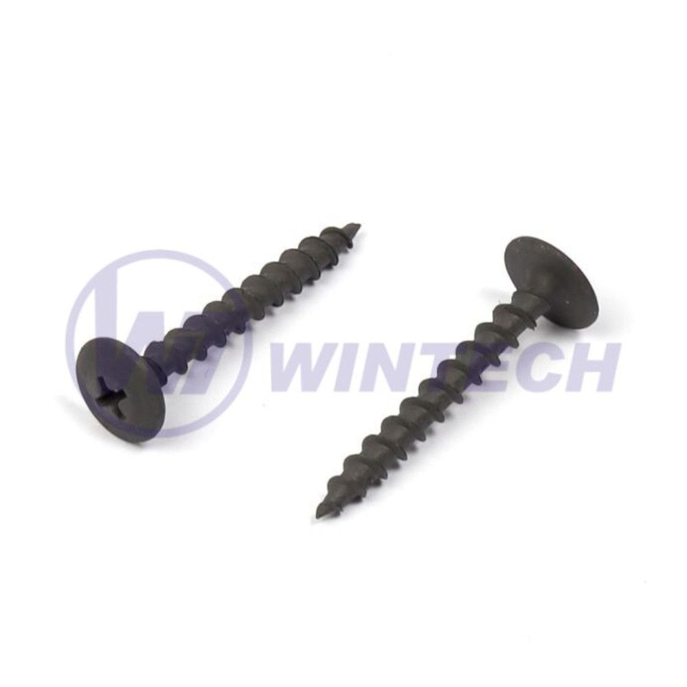 Šroub do sádrokartonu FN RAM 4,2 × 55mm – rámová hlava, fosfát šedý, bal. 100ks