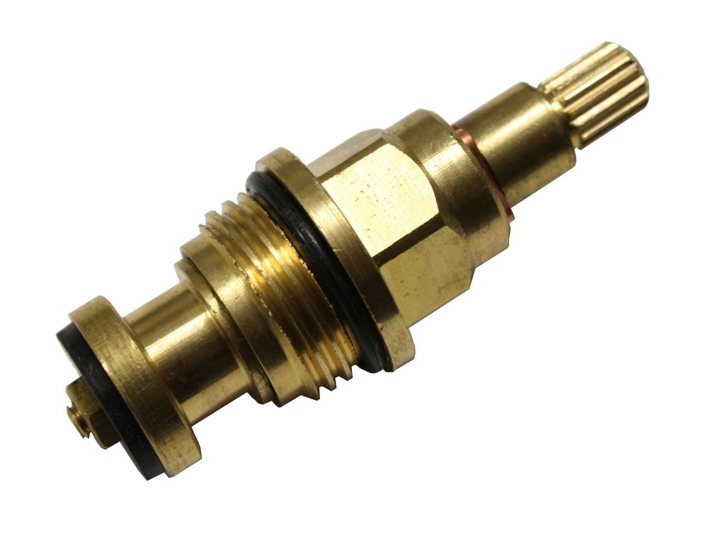 Vršek k vodovodním bateriím, závit 1/2", tisícihran