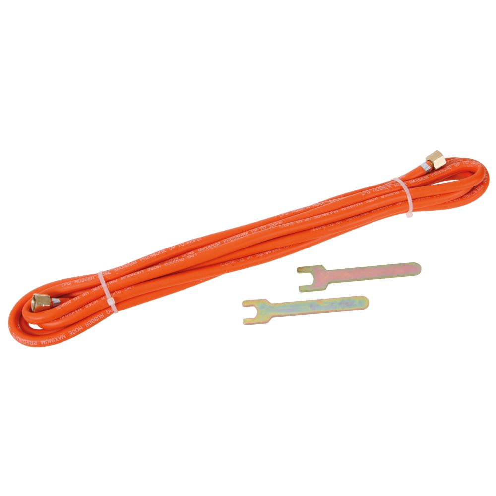 Hadice LPG 5m, pr. 6,3mm, 2× šroubení G 3/8”, FESTA