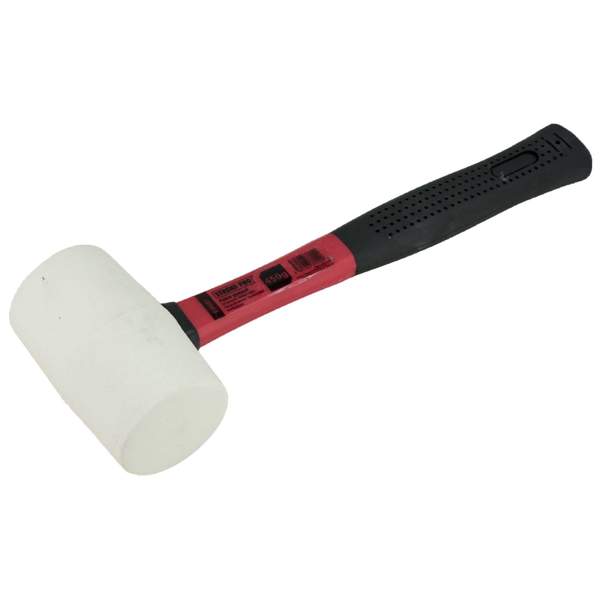 Palice gumová 450g, bílá hlava, FG násada 31cm, STREND PRO