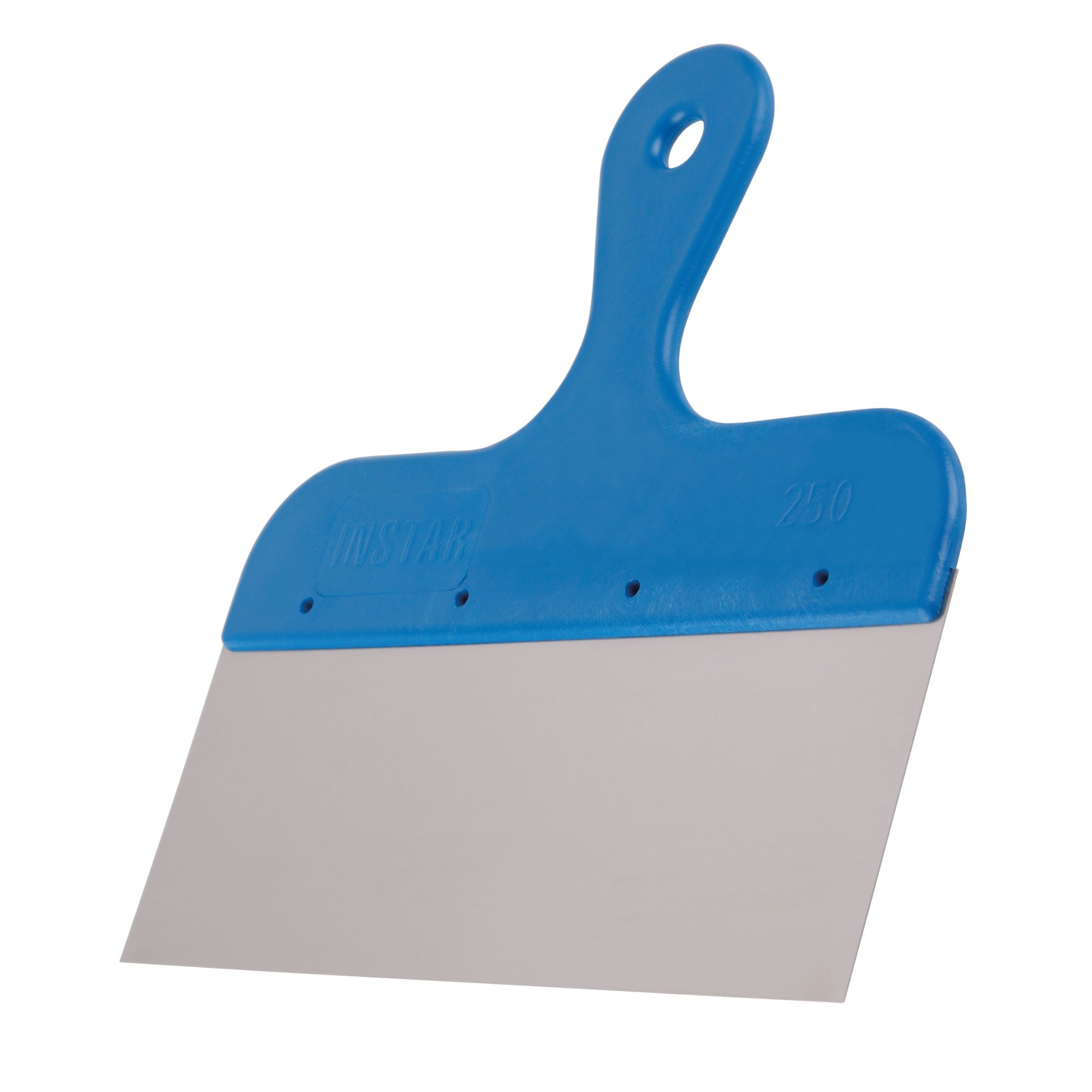 Stěrka nerez, 250x100mm, plast. rukojeť