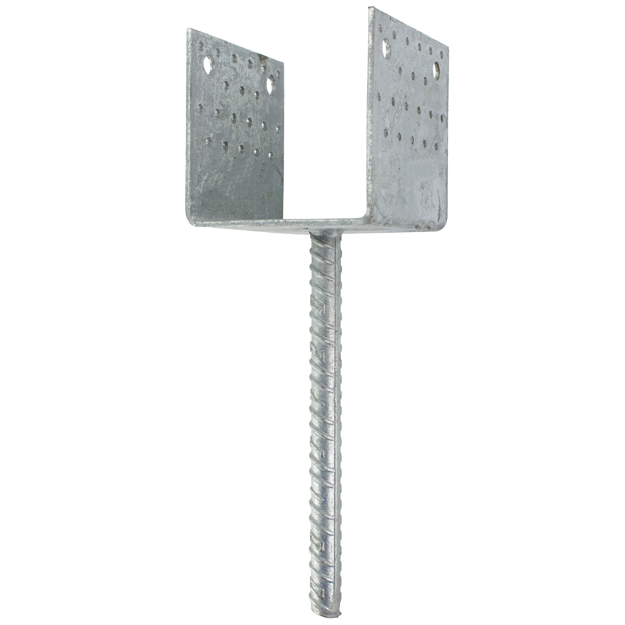 Patka kotevní s trnem, 120x120mm, ZN