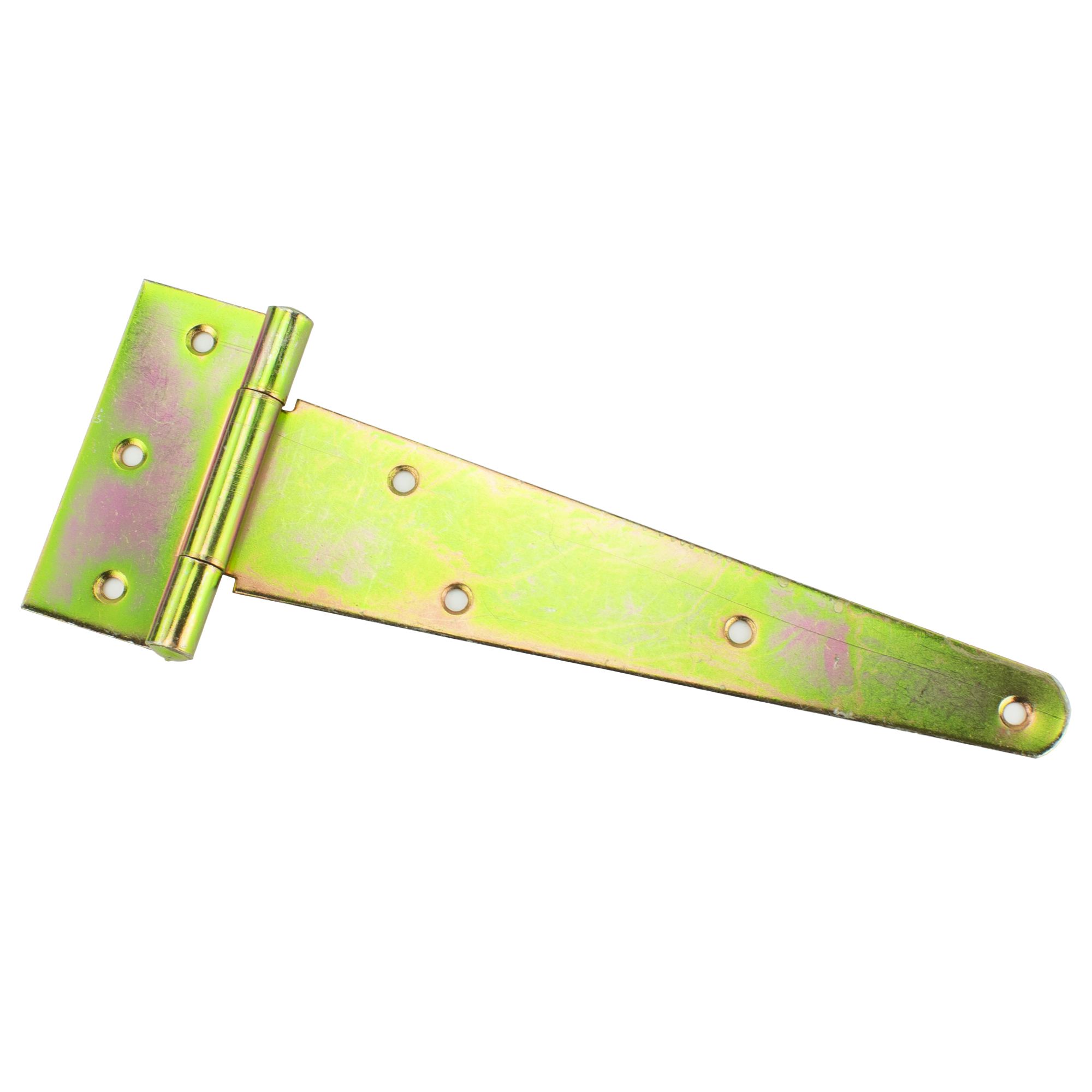 Závěs brankový, typ T, 220x34x88mm, 2,0mm, žlutý ZN